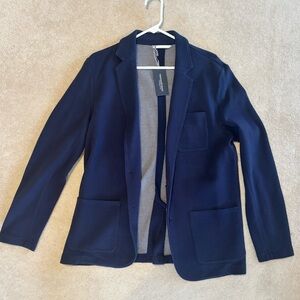 Vineyard Vines Navy Blue Ponte Knit Blazer - stylish & incredibly comfortable!